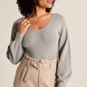 Abercrombie Scoop Neck Sweater